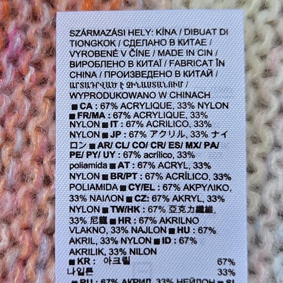 NWT Gap Forever Cozy Pink Spacedye Tunic Sweater - Picture 8 of 9